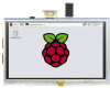 树莓派5寸显示屏A款800*480分辩率270亮度HDMI接口带触摸